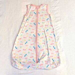 Carter's Medium 6-9 months Pink Unicorn Cotton Zippered Sleep Sack